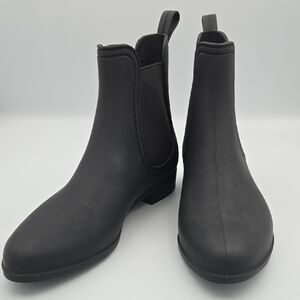 Jeffrey Campbell Havana Last Women's Chelsea‎ Pull-On Boots, Black Size 9